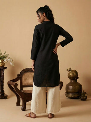 Paruthee | The Midnight Obsidian Kurti