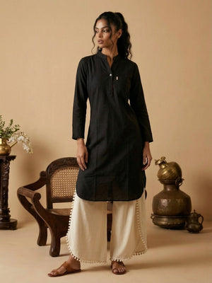 Paruthee | The Midnight Obsidian Kurti