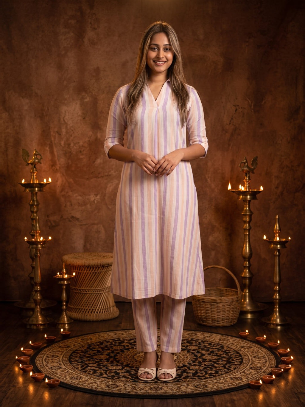 Paruthee | Imperial Stripe Co-ord