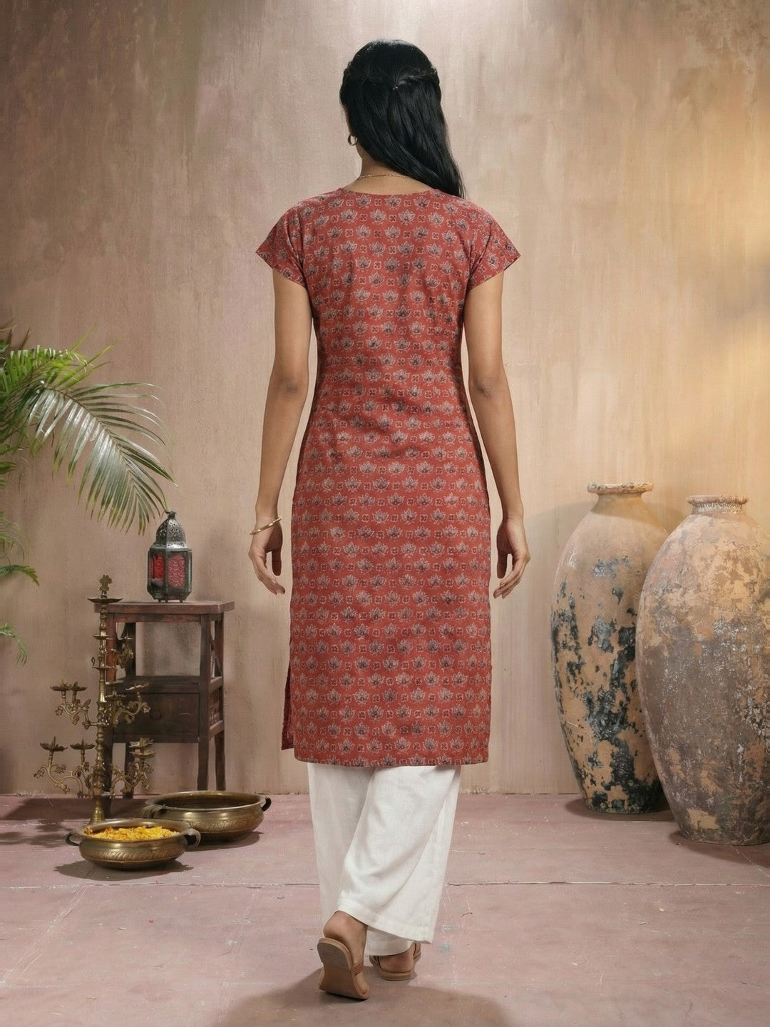Paruthee | The Ajrakh Heritage Kurti