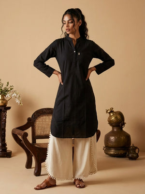 Paruthee | The Midnight Obsidian Kurti